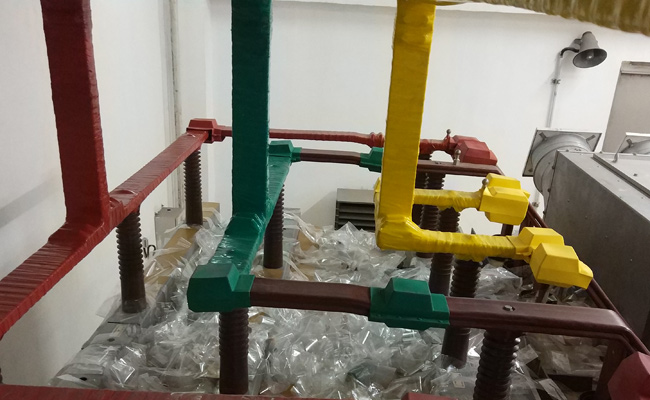 Busbar Insulation Project for whole subtation By Silicone Rubber Self-Fusing Insulation Tape
